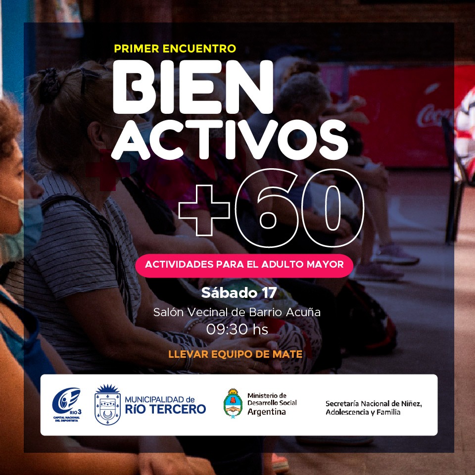 MA&Ntilde;ANA S&Aacute;BADO EL MUNICIPIO REALIZA EL PRIMER ENCUENTRO DEL PROGRAMA BIEN ACTIVOS