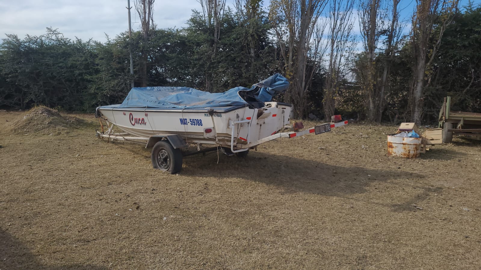 PARTE POLICIAL: HALLAZGO DE LANCHA EN ALMAFUERTE 