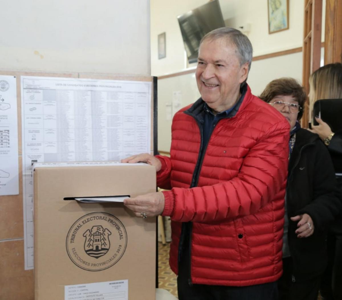ELECCIONES C&Oacute;RDOBA 2023: VOT&Oacute; EL GOBERNADOR JUAN SCHIARETTI