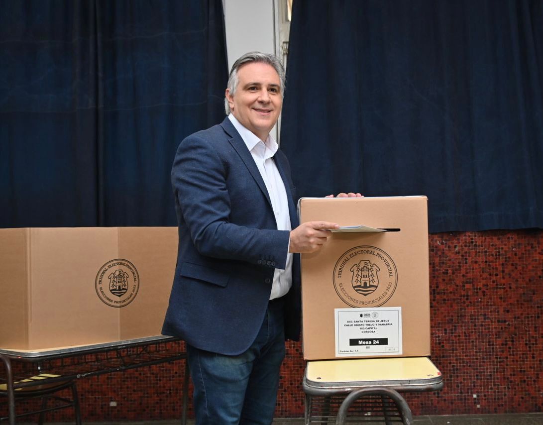 ELECCIONES C&Oacute;RDOBA 2023: MART&Iacute;N LLARYORA *ES UNA ALEGR&Iacute;A EST&Aacute; JORNADA*