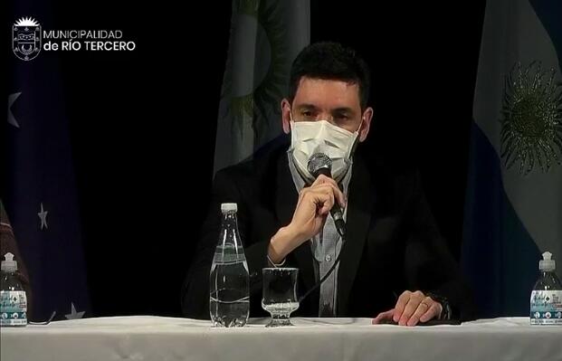 Marcos Ferrer (Intendente) &ldquo;Hasta el d&iacute;a de hoy a las 10:30 hs Rio Tercero no tiene casos Confirmados&rdquo;