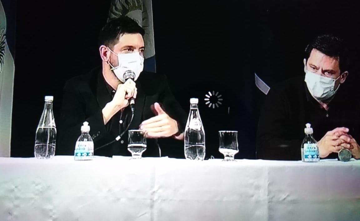 Marcos Ferrer (Intendente)&ldquo;Me toca comunicar que tenemos los primeros 3 casos positivos&rdquo;