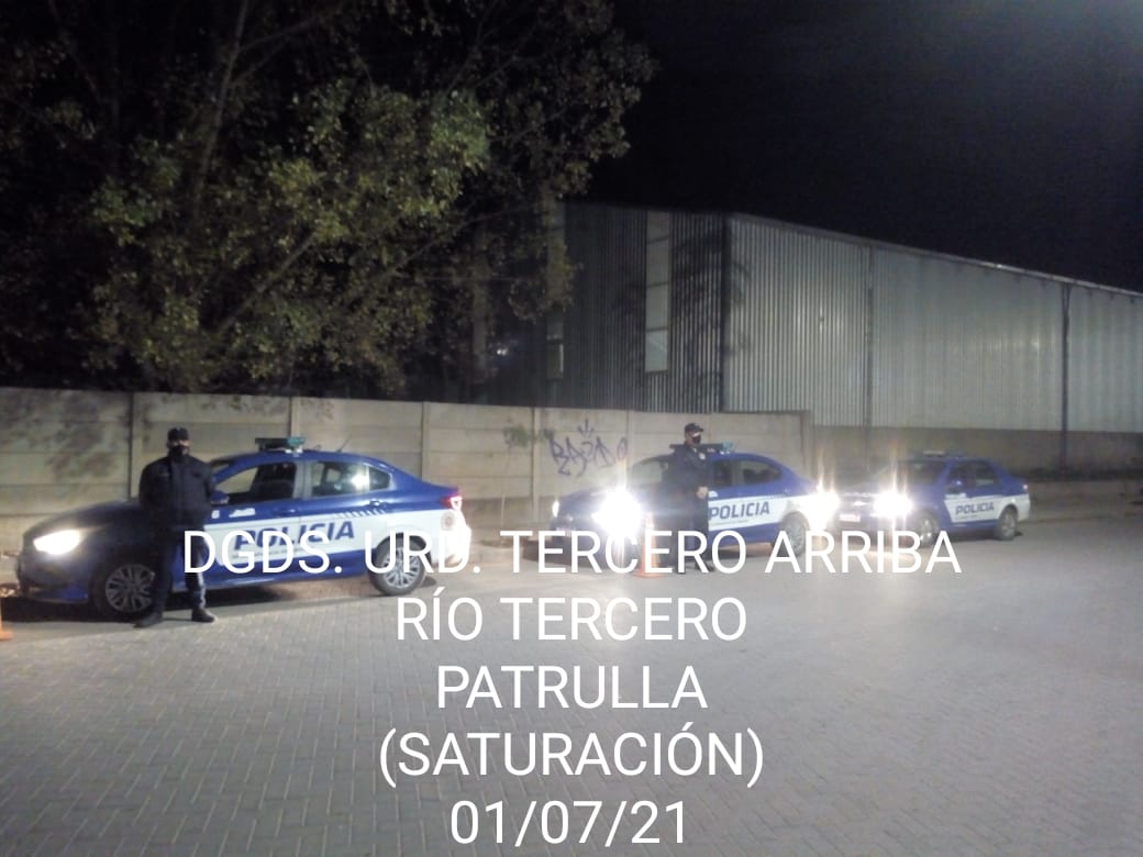 Parte Policial: Hecho de Suicidio, Allanamiento y secuestro, Operativos saturaci&oacute;n 