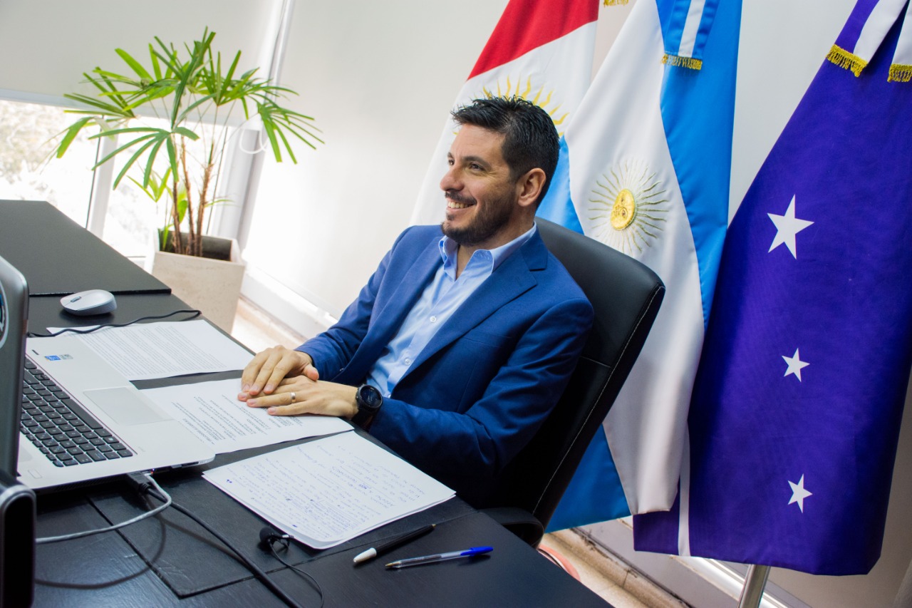 MARCOS FERRER HABL&Oacute; DE LAS OBRAS QUE SE REALIZAN EN LA CIUDAD