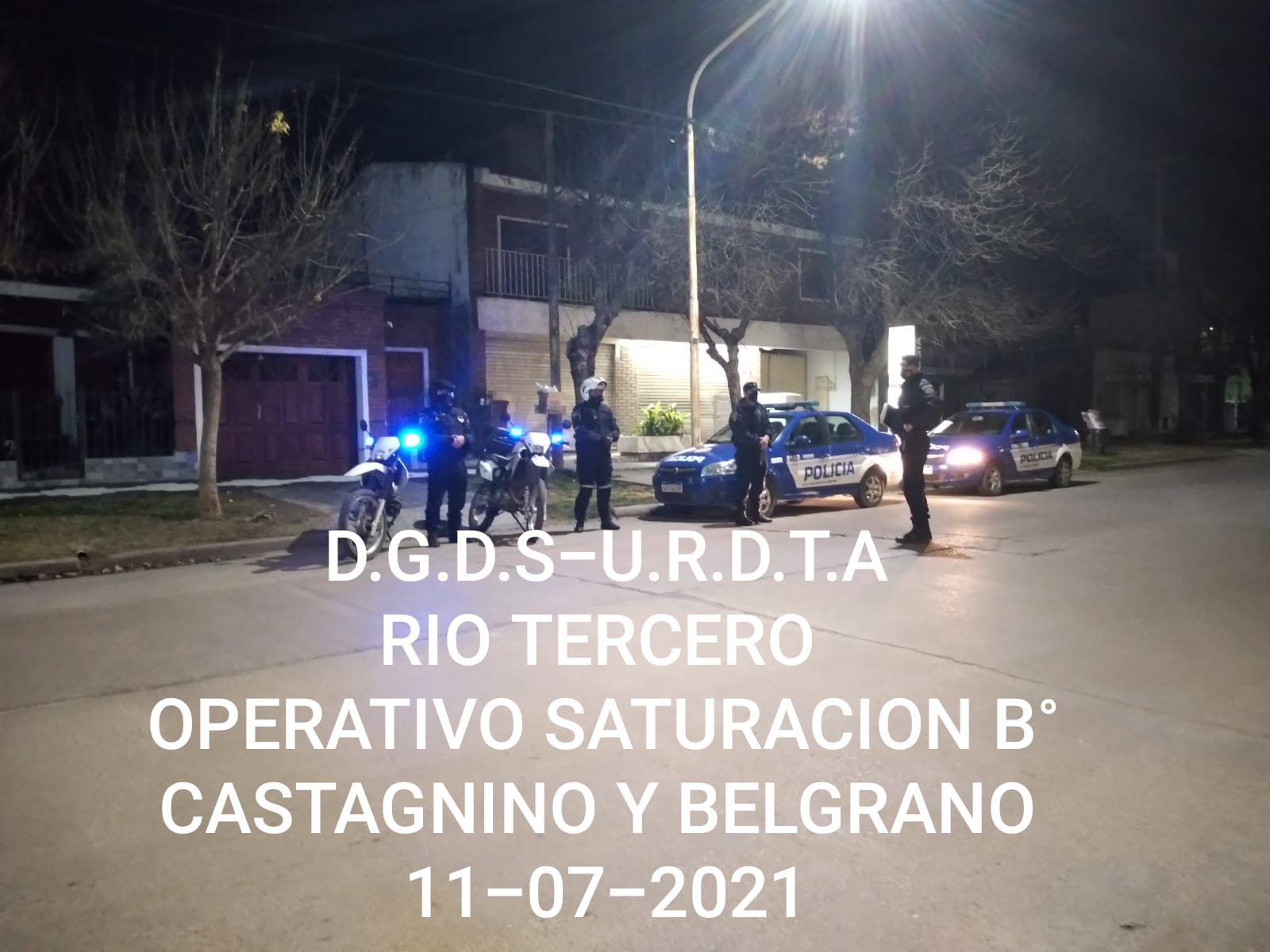 PARTE POLICIAL DEL FIN DE SEMANA: INCENDIO, HURTO, ACCIDENTE CON LESIONADOS, OPERATIVOS SATURACI&Oacute;N 