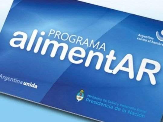 A partir del viernes se acreditar&aacute;n los beneficios de la tarjeta Alimentar