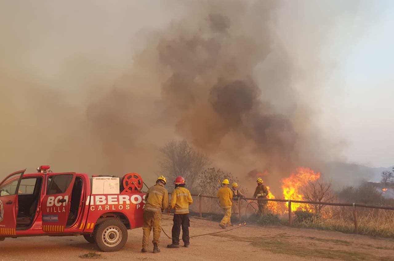 CINCO INCENDIOS DE PASTIZALES DURANTE EL FIN DE SEMANA