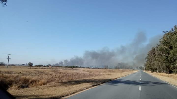 Abel Dom&iacute;nguez "El incendio estar&iacute;a en este momento contenido, no est&aacute; controlado"