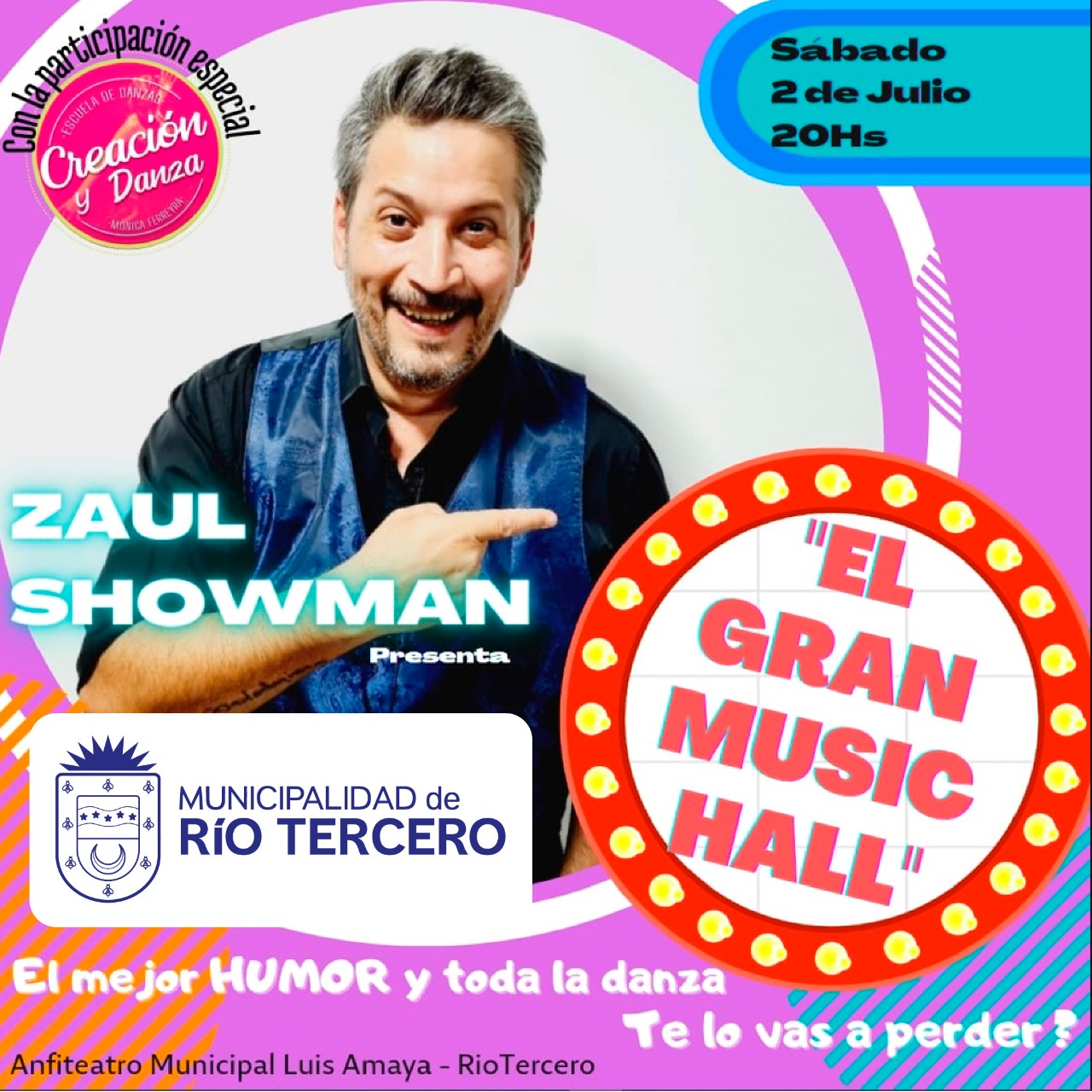 ZAUL SHOWMAN LLEGA A LA CIUDAD
