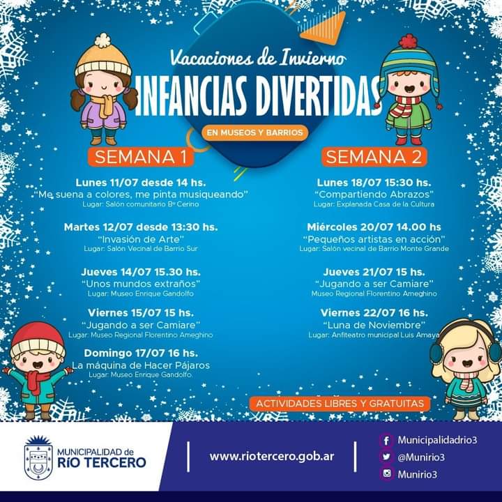 ACTIVIDADES PARA LAS VACACIONES DE INVIERNO EN MUSEOS Y BARRIOS 