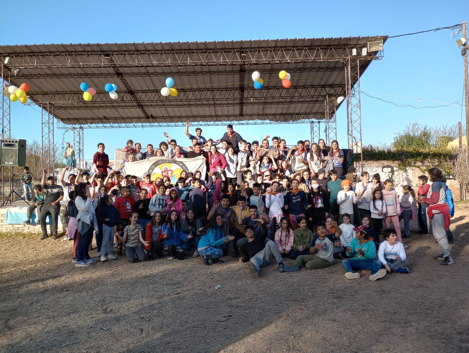 Integrantes del Batall&oacute;n 59 del Ceferino Namuncur&aacute; recibieron a exploradores de distintos puntos de la provincia