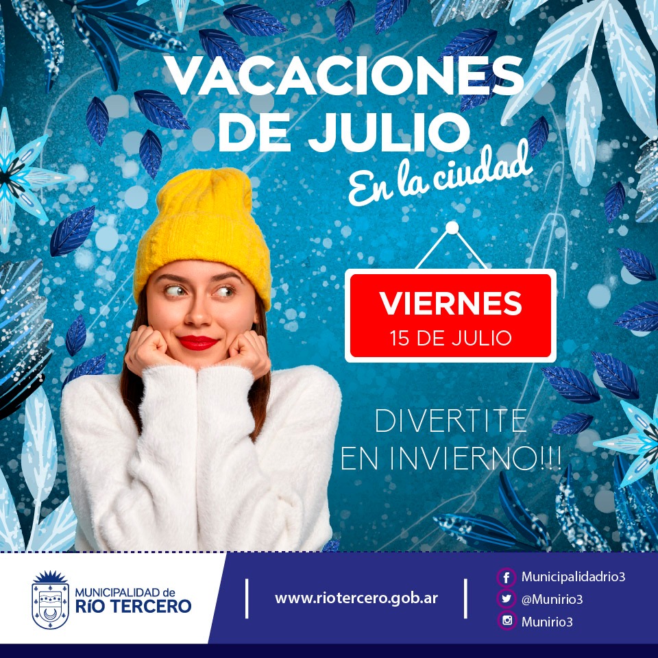 ACTIVIDADES DURANTE LAS VACACIONES DE INVIERNO PARA ESTE VIERNES 