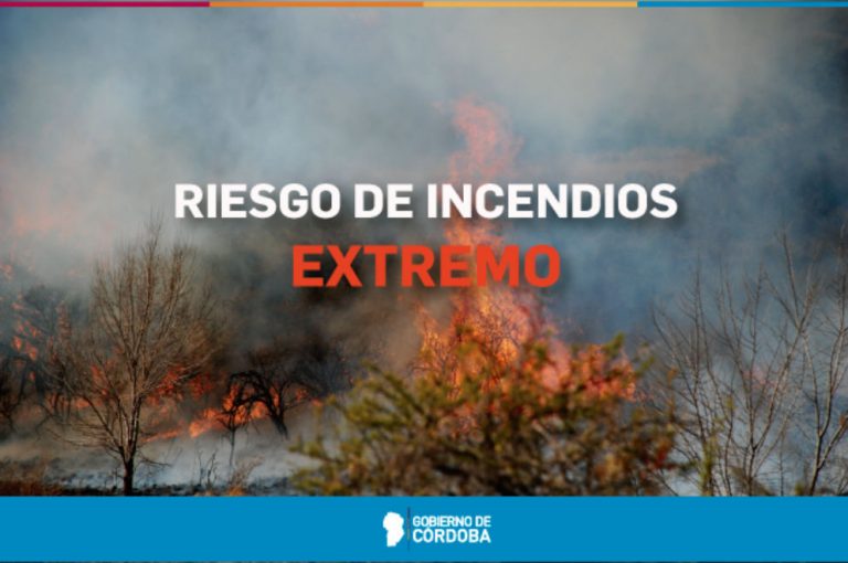 Fin de semana con riesgo extremo de incendios