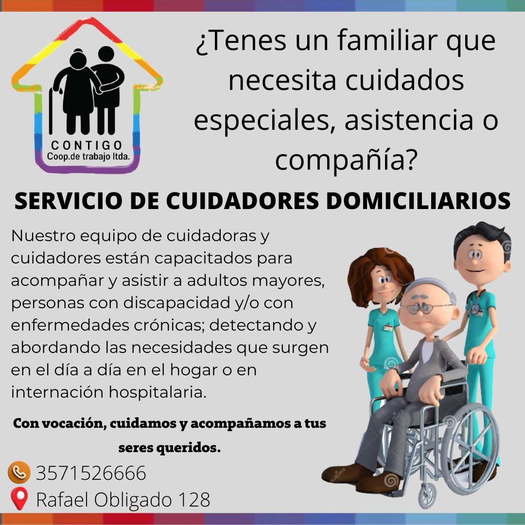 SE CRE&Oacute; EN NUESTRA CIUDAD UNA COOPERATIVA DE CUIDADORES DOMICILIARIOS