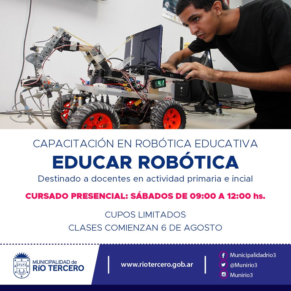 CAPACITACI&Oacute;N EN ROB&Oacute;TICA EDUCATIVA