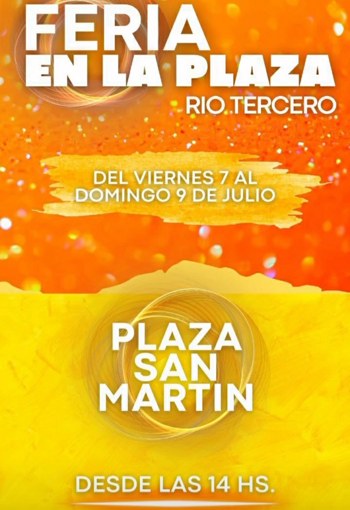 FERIA ARTESANAL ESTE FIN DE SEMANA