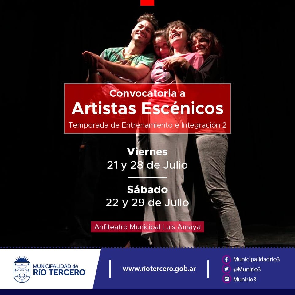 EL MUNICIPIO ABRE LA CONVOCATORIA A ARTISTAS ESC&Eacute;NICOS