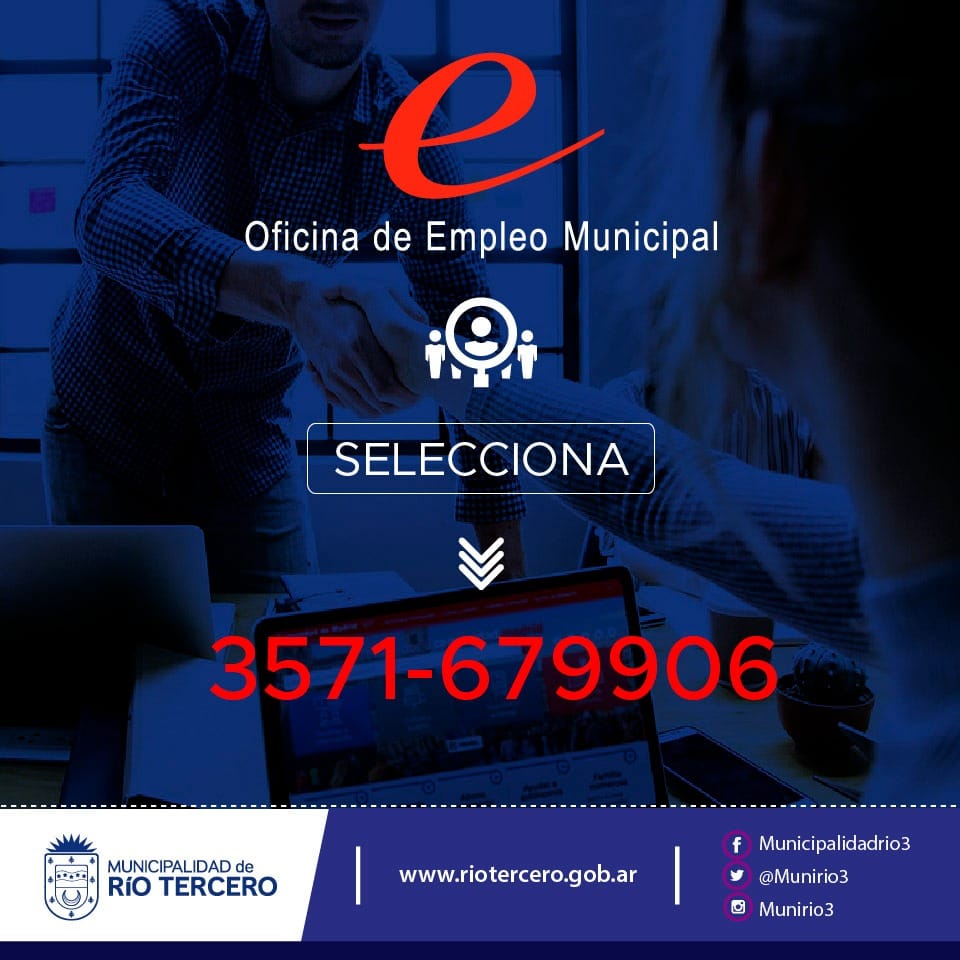 LA OFICINA DE EMPLEO MUNICIPAL SELECCIONA PERSONAL PARA VENTAS Y ATENCI&Oacute;N AL P&Uacute;BLICO 