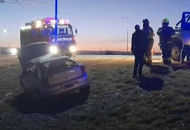 UNA MUJER DE NUESTRA CIUDAD TUVO UN ACCIDENTE EN AUTOV&Iacute;A ALMAFUERTE- R&Iacute;O TERCERO