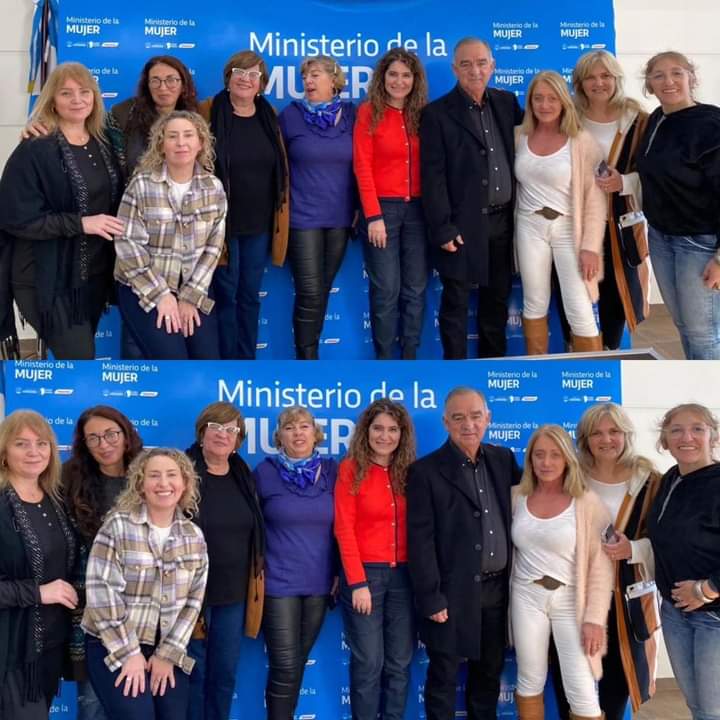 PECHO L&Oacute;PEZ JUNTO A PARTE DE SU EQUIPO VISITARON EL POLO DE LA MUJER EN C&Oacute;RDOBA 