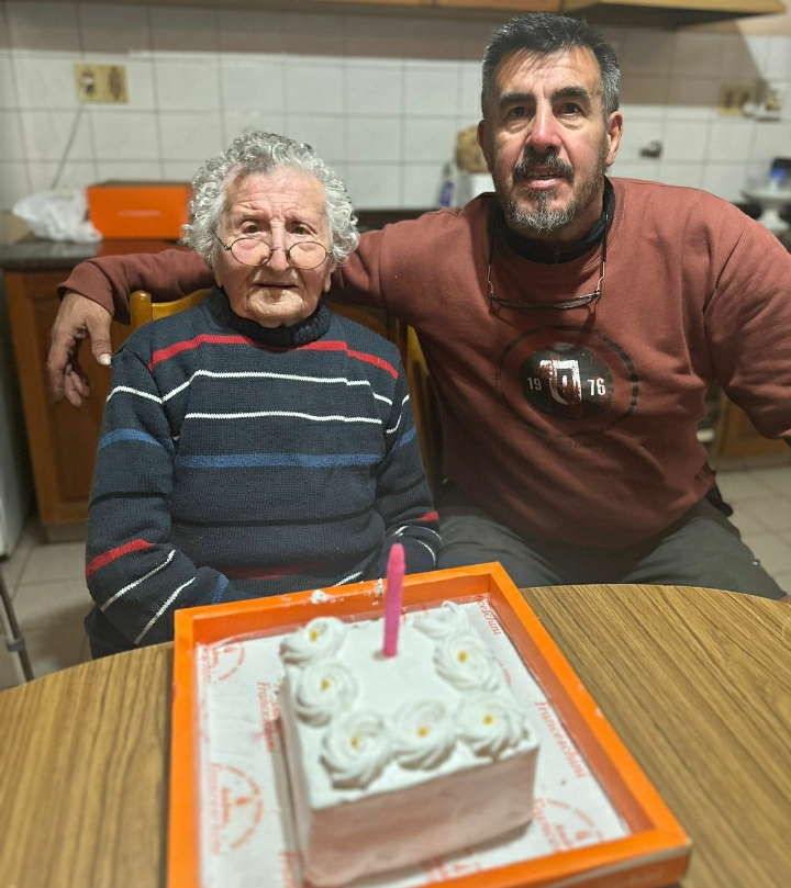 Onorina Apratto de Tagliaferro cumpli&oacute; 111 a&ntilde;os de vida.