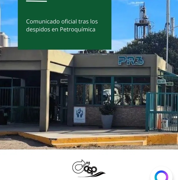 La Cooperativa expresó su preocupación por los despidos en Petroquímica 