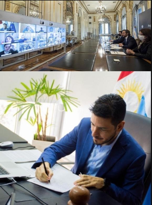El Intendente Marcos Ferrer estuvo en la presentaci&oacute;n del Plan Nacional de Suelo Urbano