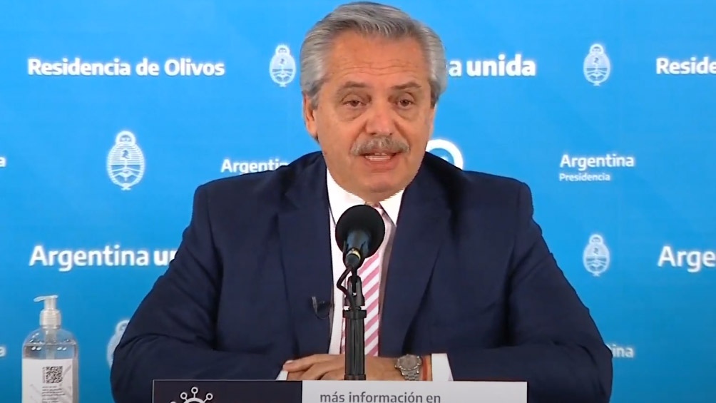 El Presidente realiza anuncios desde Olivos sobre la producci&oacute;n de la vacuna contra el coronavirus