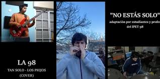 Horacio Chiarella (Director del IPEM 98 Luis de Tejeda y Guitarrista) "tuvimos la participaci&oacute;n de Ciro Mart&iacute;nez, nos encontramos con una persona re amable y solidaria"