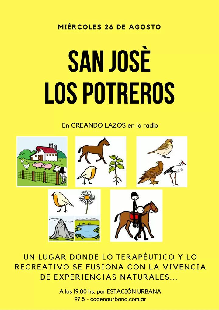 CREANDO LAZOS PROGRAMA MI&Eacute;RCOLES 26 DE AGOSTO