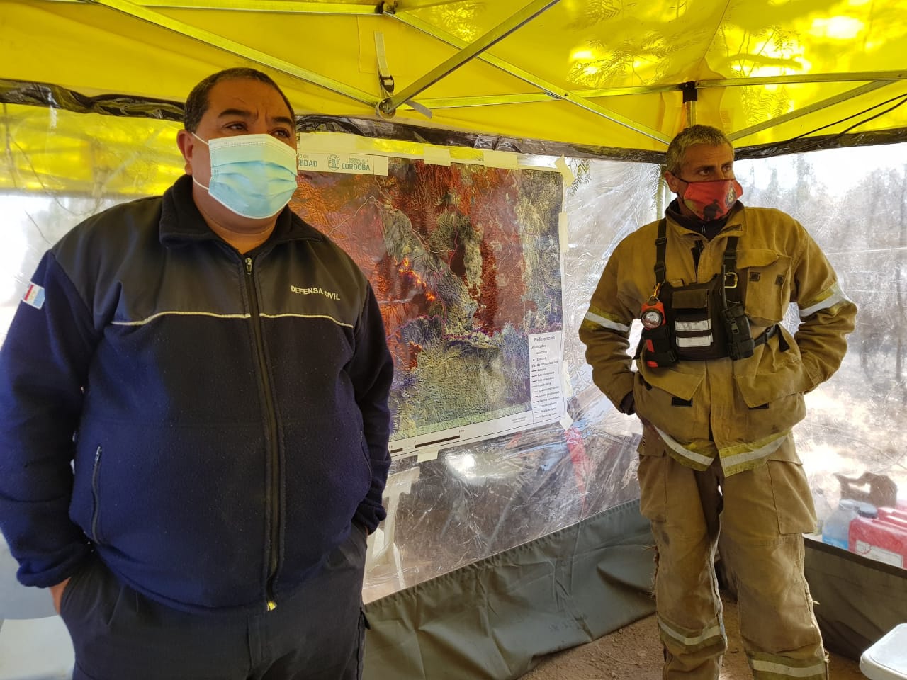 Est&aacute;n contenidos todos los incendios en la provincia