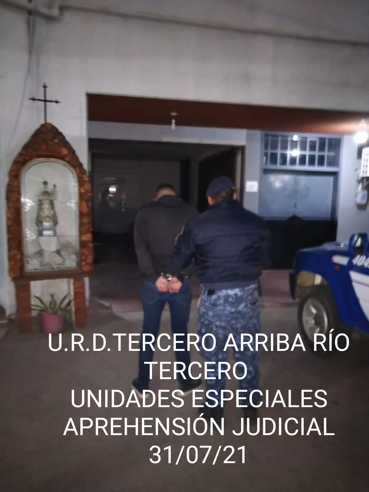 PARTE POLICIAL DEL FIN DE SEMANA: 2 FIESTAS NO AUTORIZADAS, ROBOS, ACCIDENTE, APREHENSI&Oacute;N 
