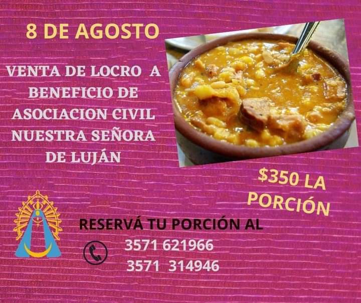 LOCRO EN LA ASOCIACI&Oacute;N NUESTRA SE&Ntilde;ORA DE LUJ&Aacute;N