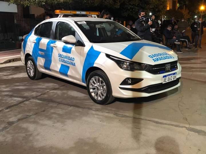 TANCACHA RECIBI&Oacute; UN M&Oacute;VIL PARA SEGURIDAD CIUDADANA