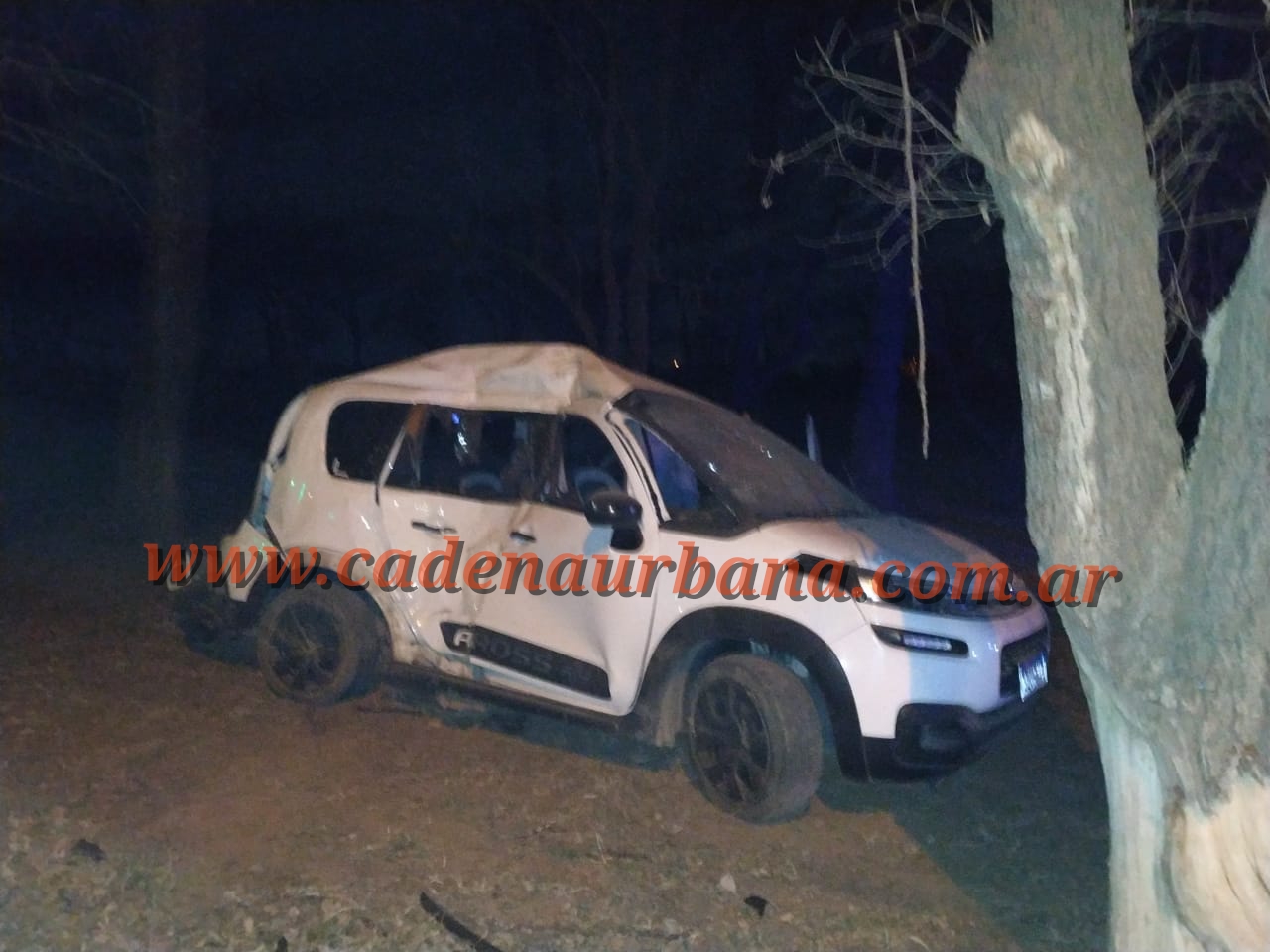 ACCIDENTE OCURRIDO A LA MADRUGADA EN EL BALNEARIO