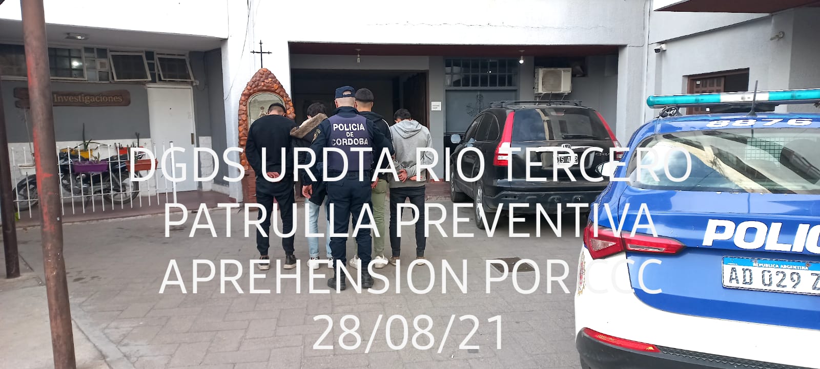 PARTE POLICIAL DEL FIN DE SEMANA: ROBOS, PEDIDO DE DETENCI&Oacute;N, ARREBAT&Oacute;, DETENIDO CONTRAVENCIONAL, ACCIDENTE DE TR&Aacute;NSITO 