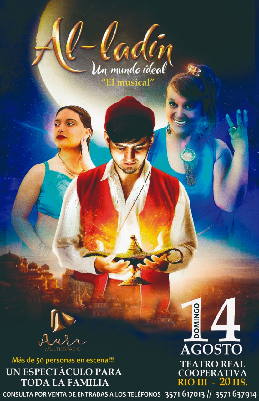 LLEGA *ALADIN, UN MUNDO IDEAL*, EL MUSICAL