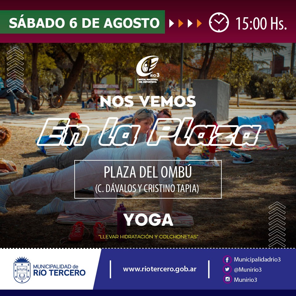 ESTE S&Aacute;BADO NOS VEMOS EN LA PLAZA