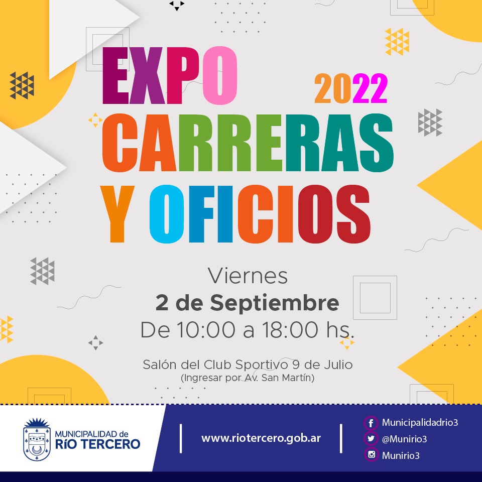 LLEGA LA EXPO CARRERAS Y DE OFICIOS 2022