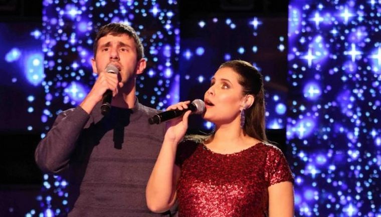 NOTICIAS + IVA:LUCAS BELBRUNO Y FLORENCIA ALVAREZ EMOCIONARON AL JURADO DE CANTA CONMIGO