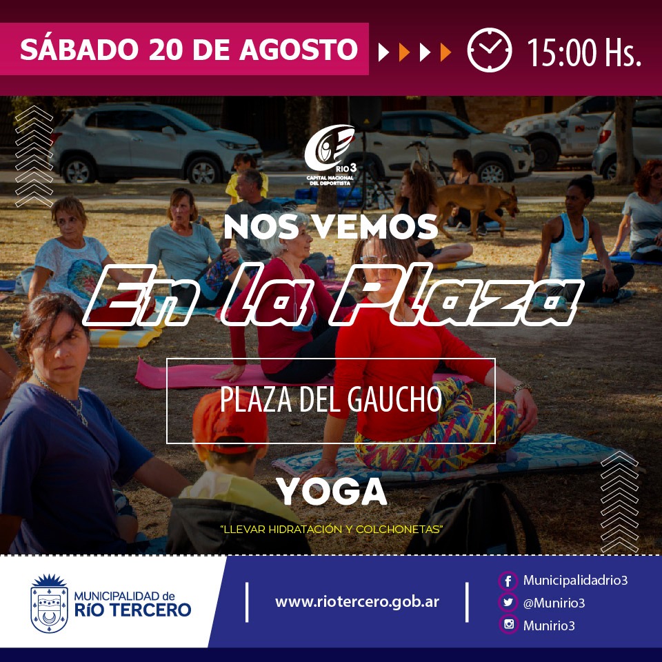 ESTE S&Aacute;BADO NOS VEMOS EN LA PLAZA