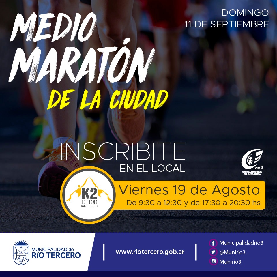 LLEGA EL MEDIO MARAT&Oacute;N DE LA CIUDAD