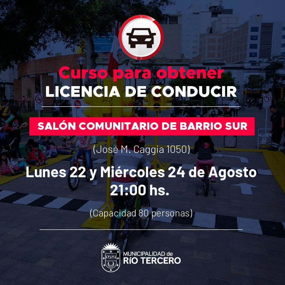 CURSOS PARA OBTENER LA LICENCIA DE CONDUCIR EN BARRIO SUR