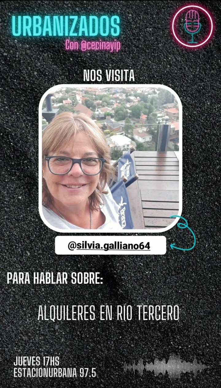 URBANIZADOS ENTREVISTA SOBRE ALQUILERES EN R&Iacute;O TERCERO 