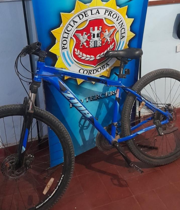 PARTE DE PRENSA POLICIAL: RECUPERO DE BICICLETA SUSTRA&Iacute;DA 