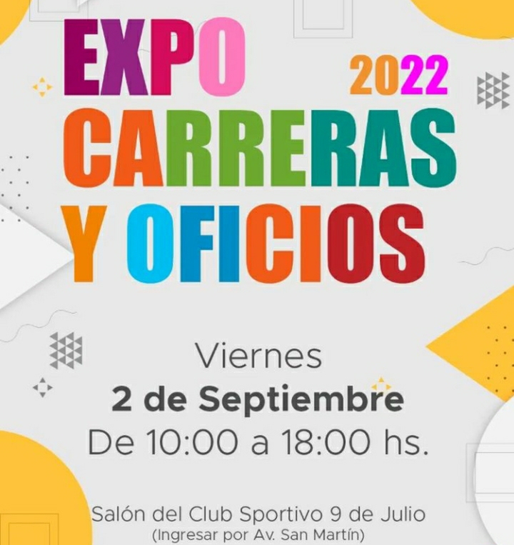 SE REALIZA EL VIERNES LA EXPO CARRERAS Y DE OFICIOS 2022