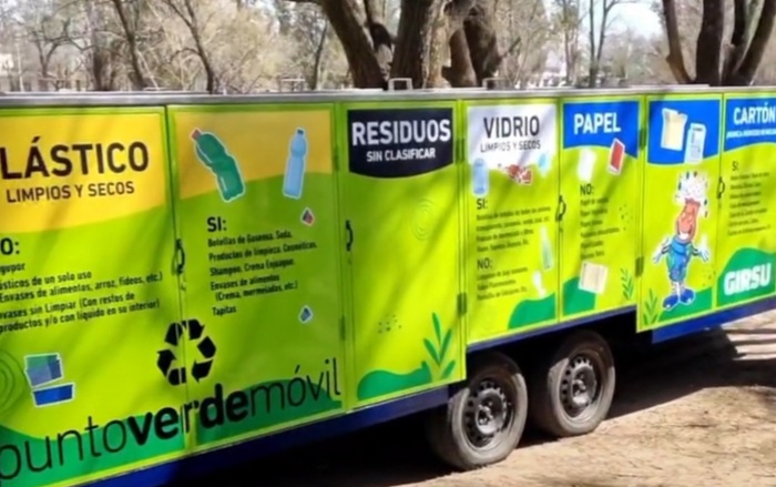 PRESENTARON EL PUNTO VERDE M&Oacute;VIL DEL GIRSU