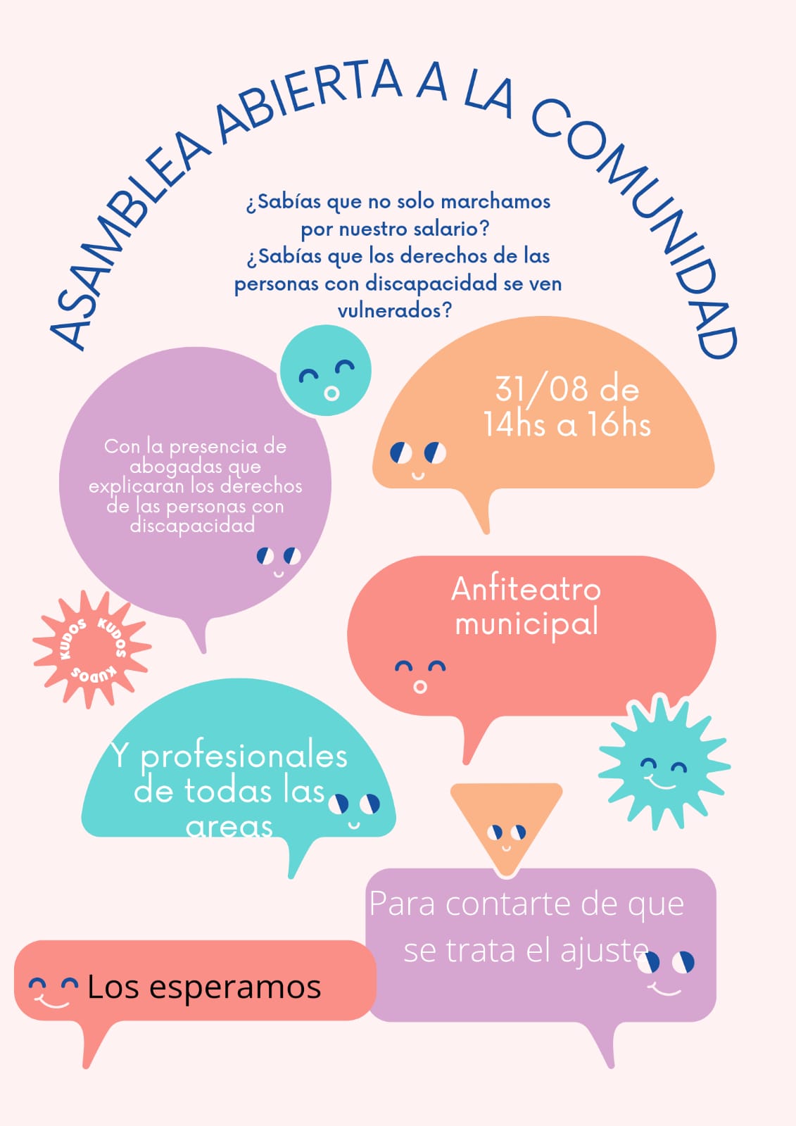 PRESTADORES, PERSONAS CON DISCAPACIDAD Y SUS FAMILIARES TENDR&Aacute;N UNA CHARLA EN EL ANFITEATRO