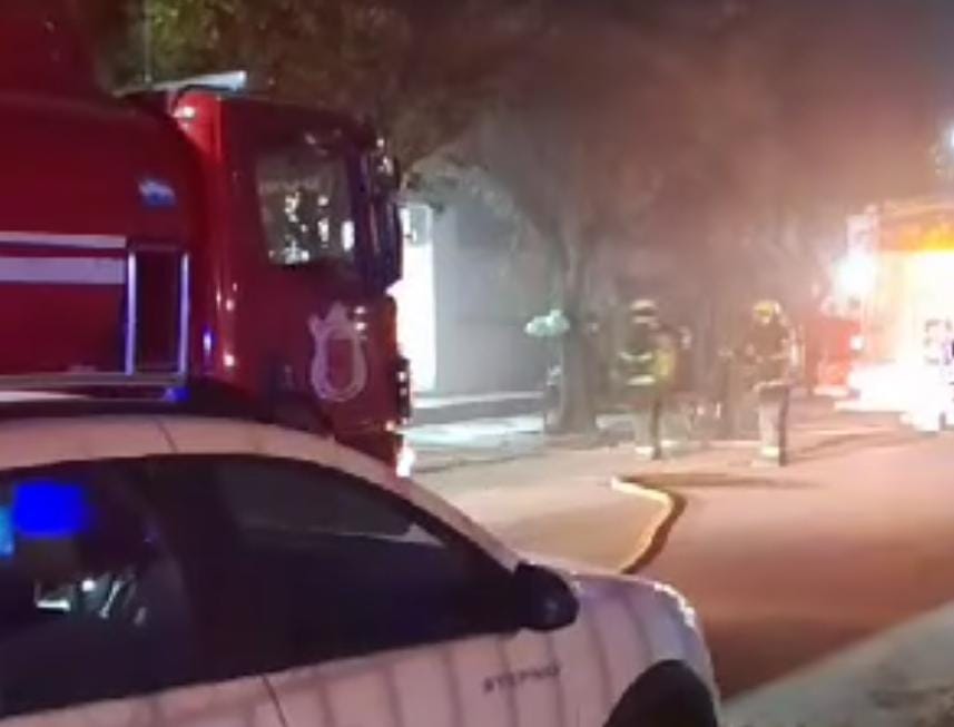 GRAVES DA&Ntilde;OS PROVOC&Oacute; INCENDIO EN UN LAVADERO EN BARRIO BELGRANO