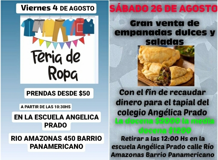 LA COOPERADORA DE LA ESCUELA ANG&Eacute;LICA PRADO ORGANIZA EVENTOS PARA RECAUDAR FONDOS